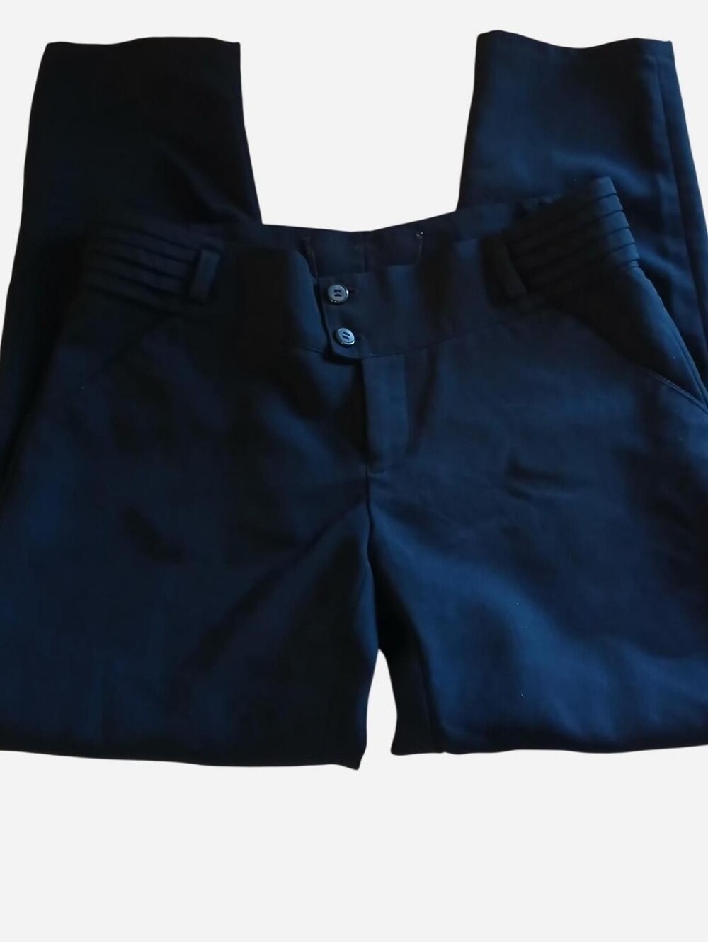 Source Unknown Black Cropped Dress Pants